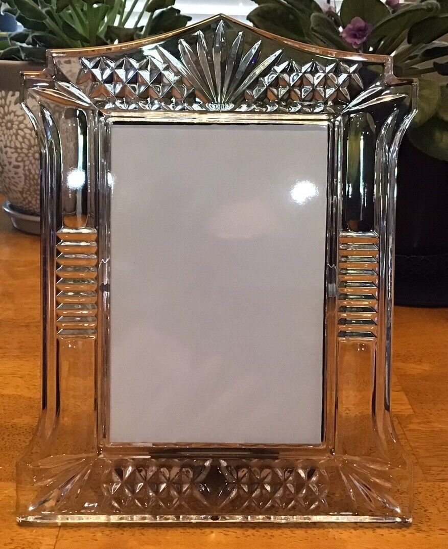 Waterford Crystal ABBEVILLE Photo Frame Made in Ireland 4x6 