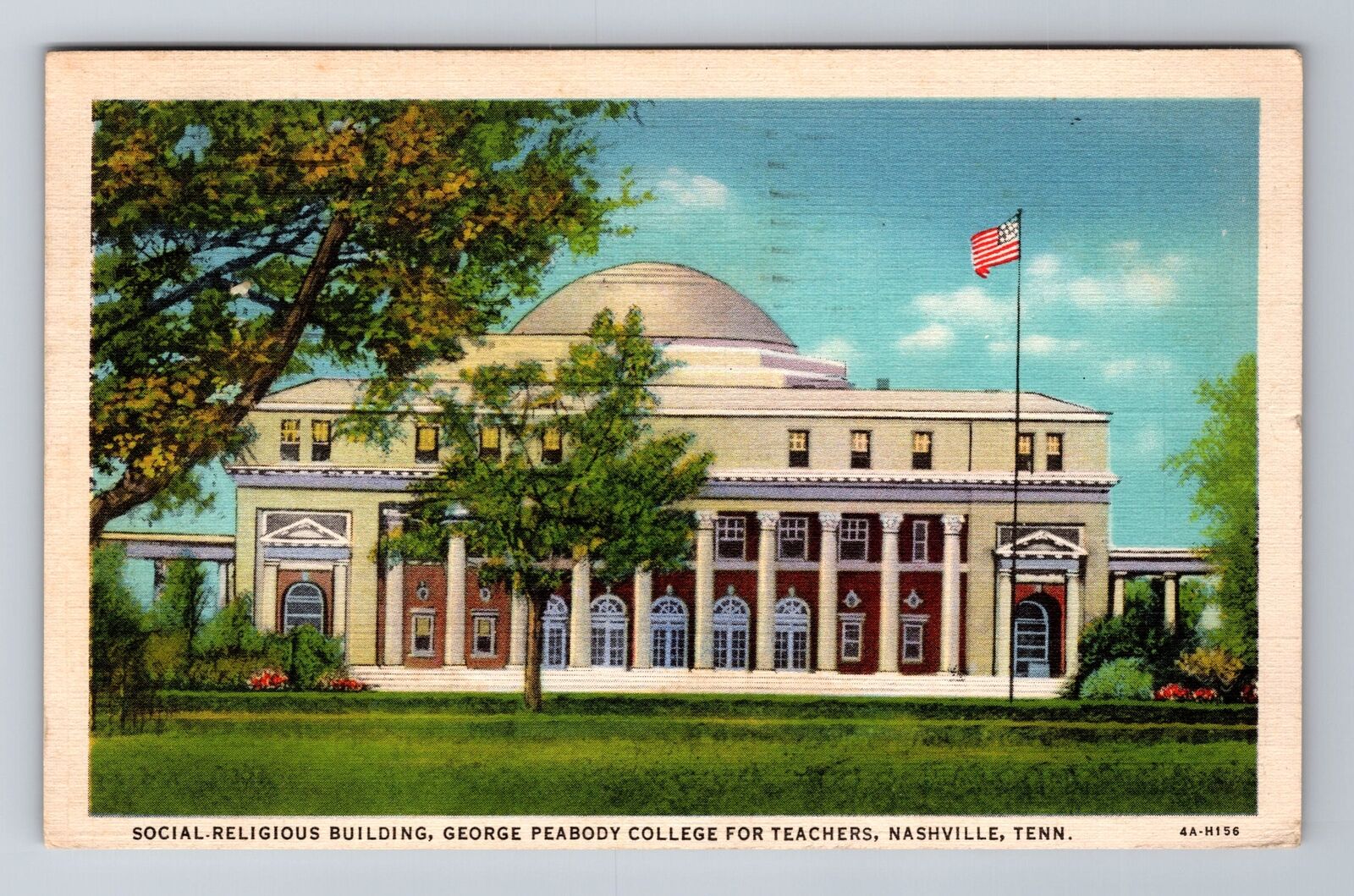 Nashville TN-Tennessee, Social Religious Building, Vintage c1934 Postcard