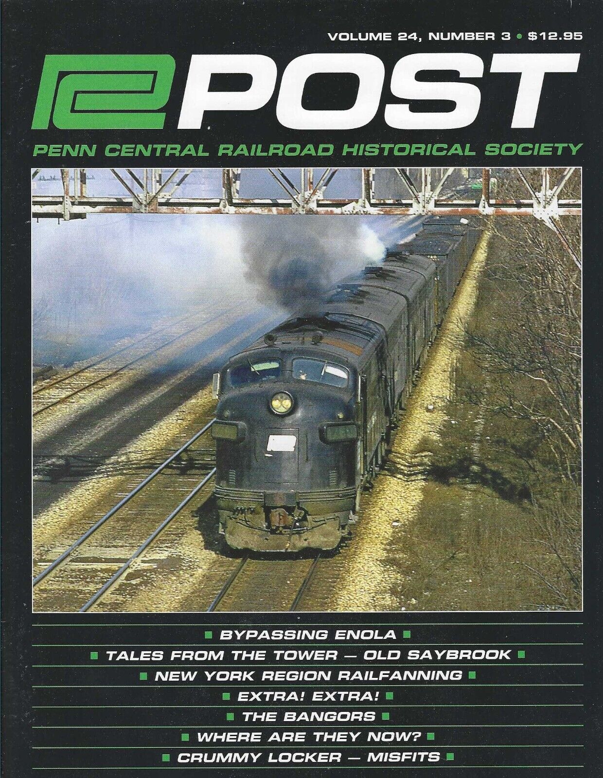 PC Post: Vol. 24, No. 3, Fall 2023: PENN CENTRAL Historical (BRAND NEW issue)