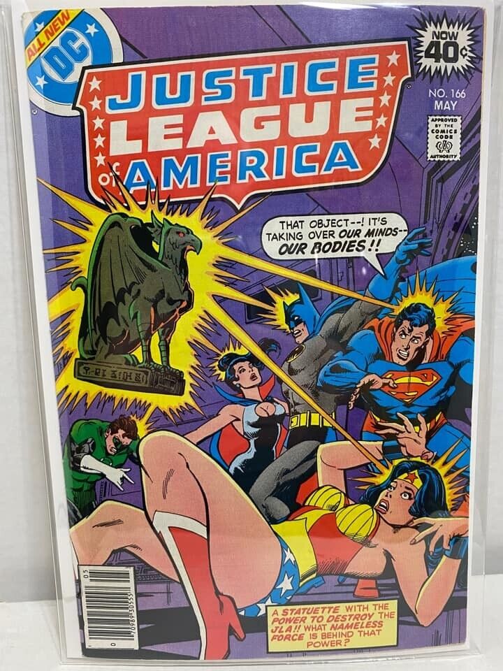 32348: DC Comics JUSTICE LEAGUE OF AMERICA #166 Fine Plus Grade