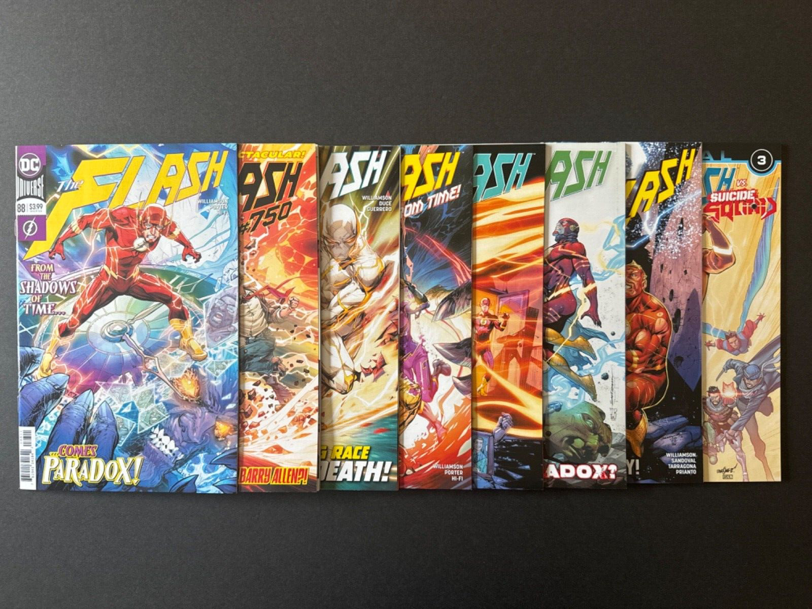 The Flash #88, 750-755 + Annual #3 2020 / “The Flash Age” Full Run 