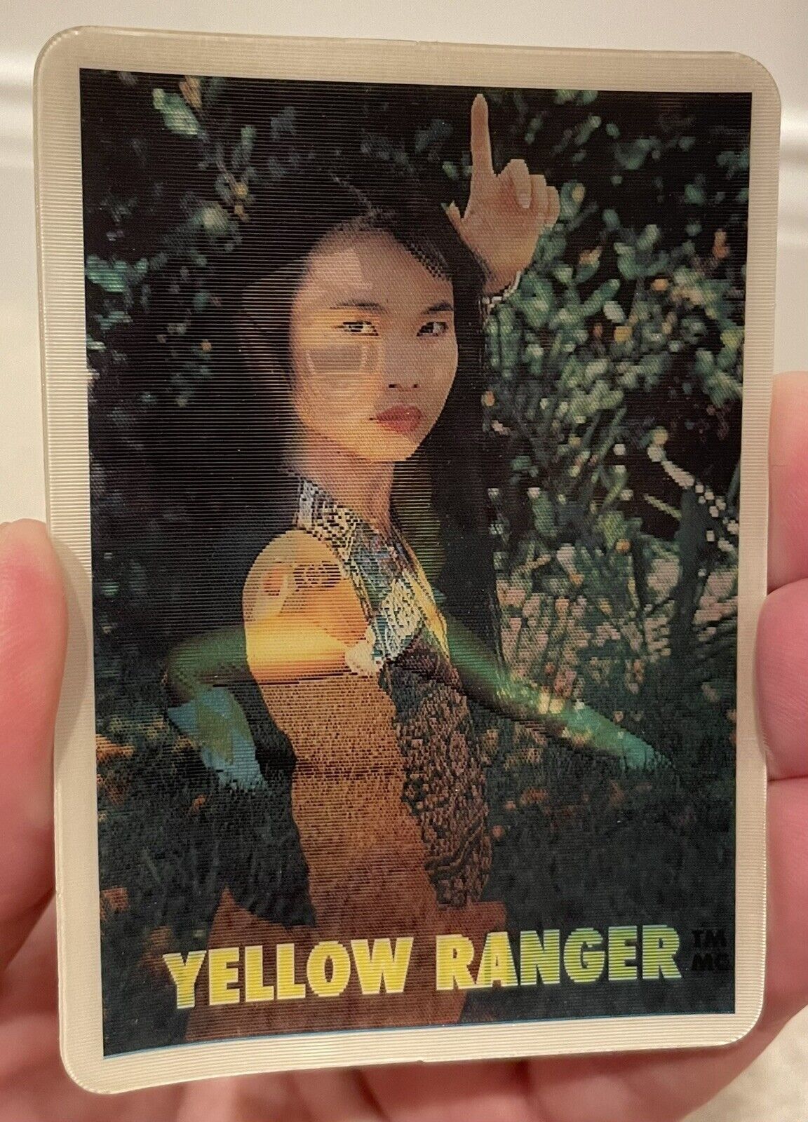 1995 Saban Power Rangers MMPR Magic Yellow Ranger Trini Thuy Trang Rare