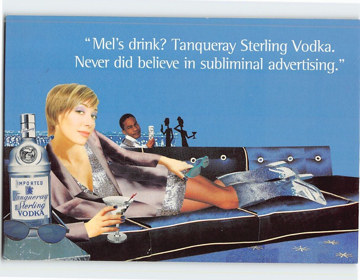 Postcard Tanqueray Sterling Vodka