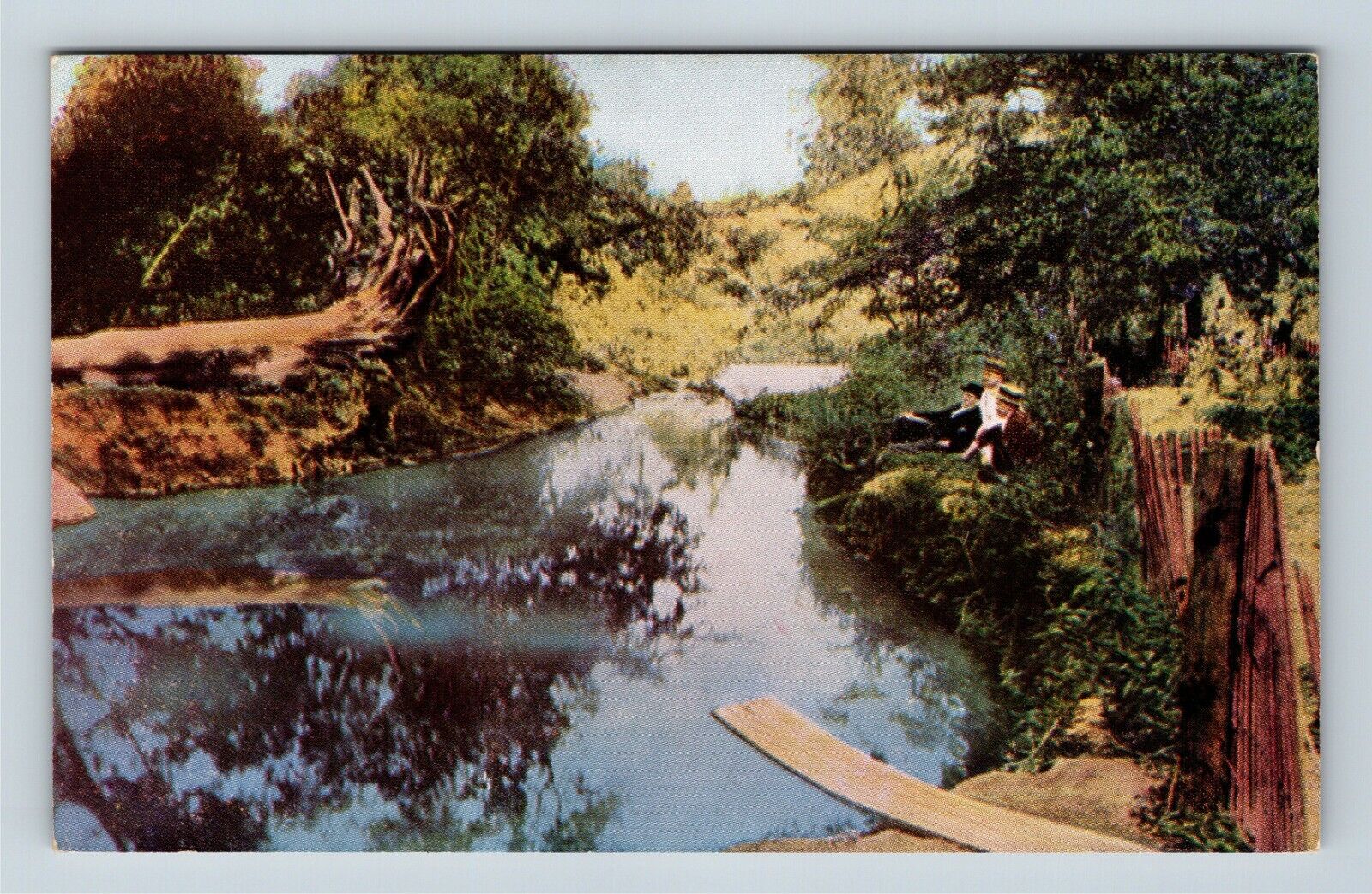 The Original Old Swimming' Hole, Greenfield IN Indiana Vintage Postcard