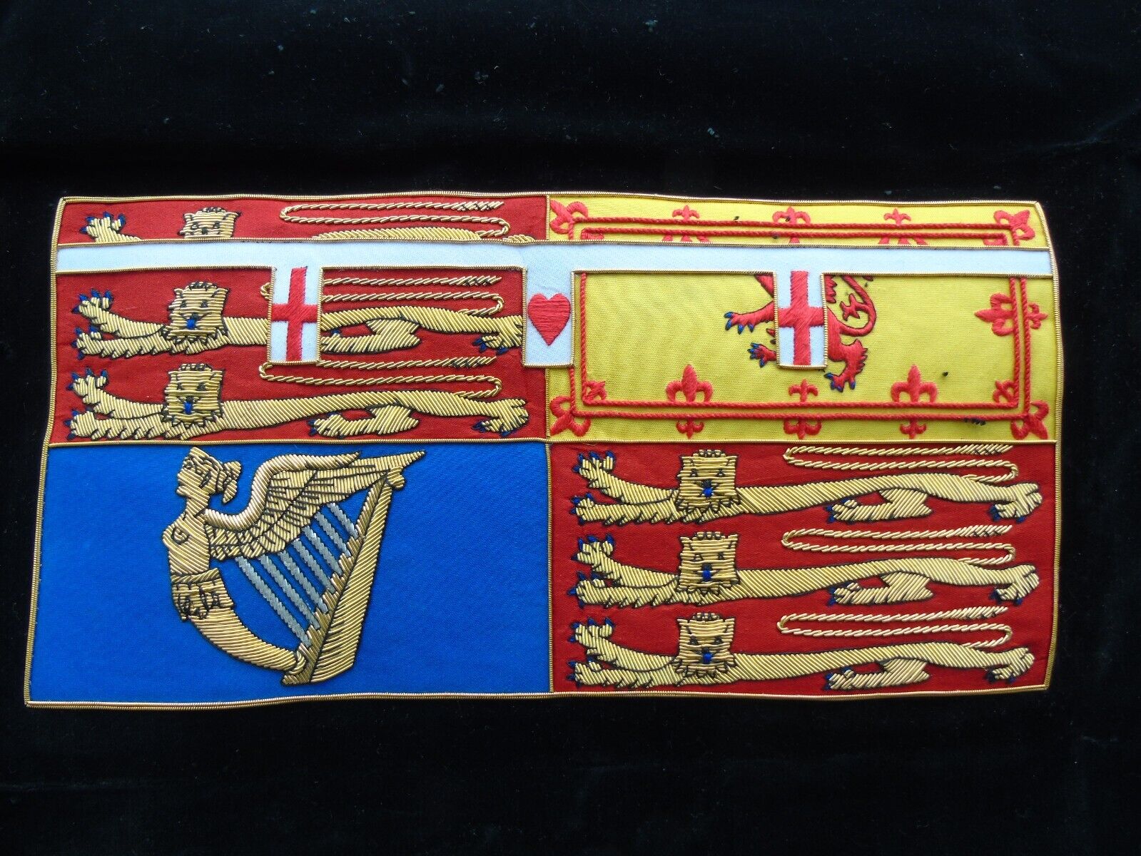 Royal Standard/Flag of Princess Anne - Bullion Wire