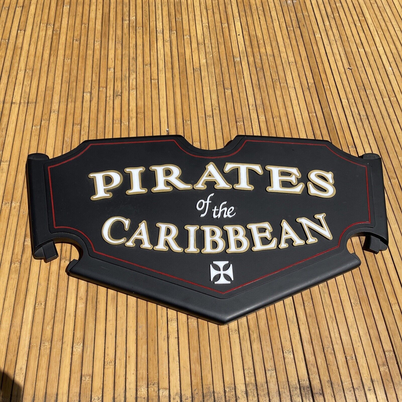 Custom Made pirates caribbean Disney Sign 28” X 16”