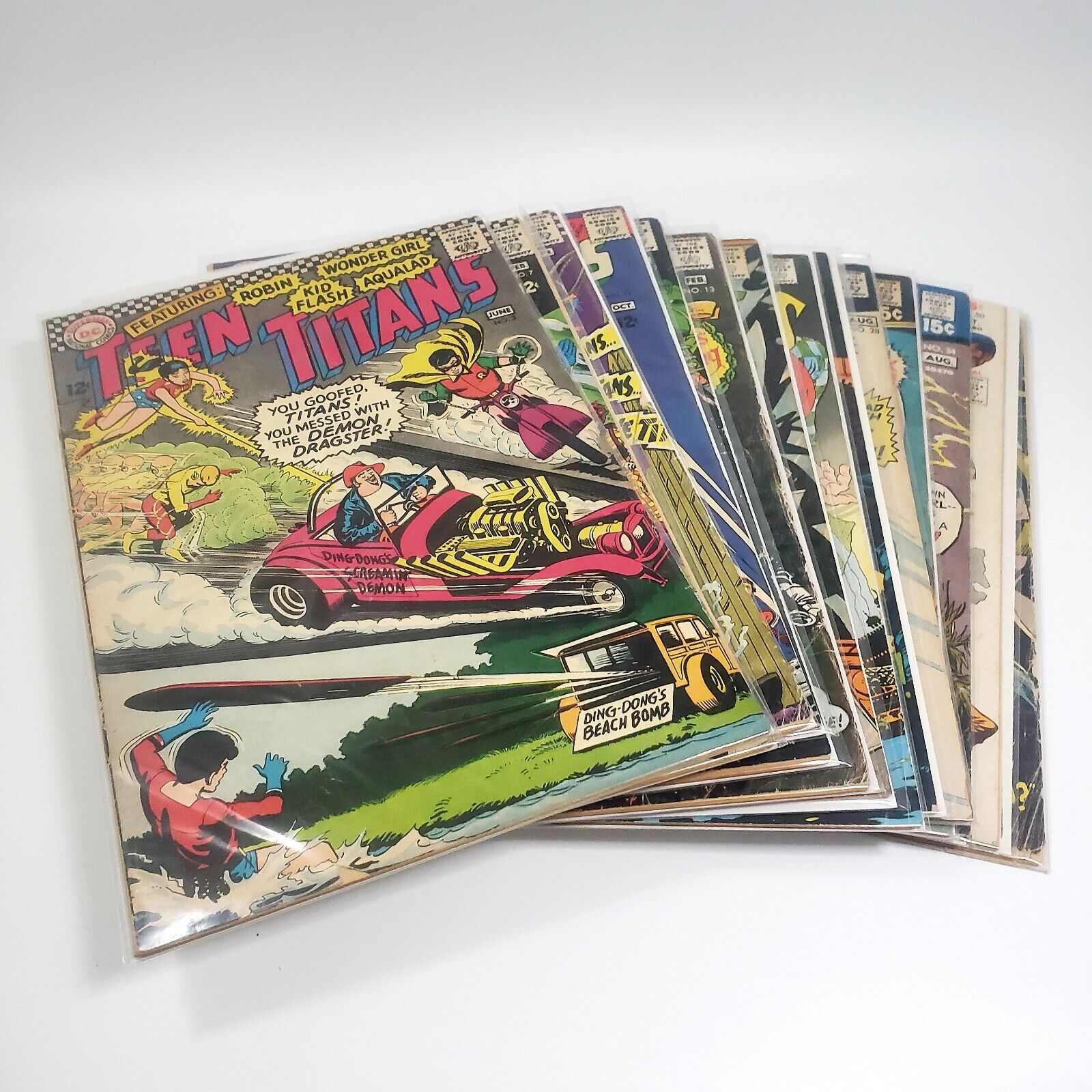 Teen Titans Vol. 1 Lot - 14 Comics (1966-1978)