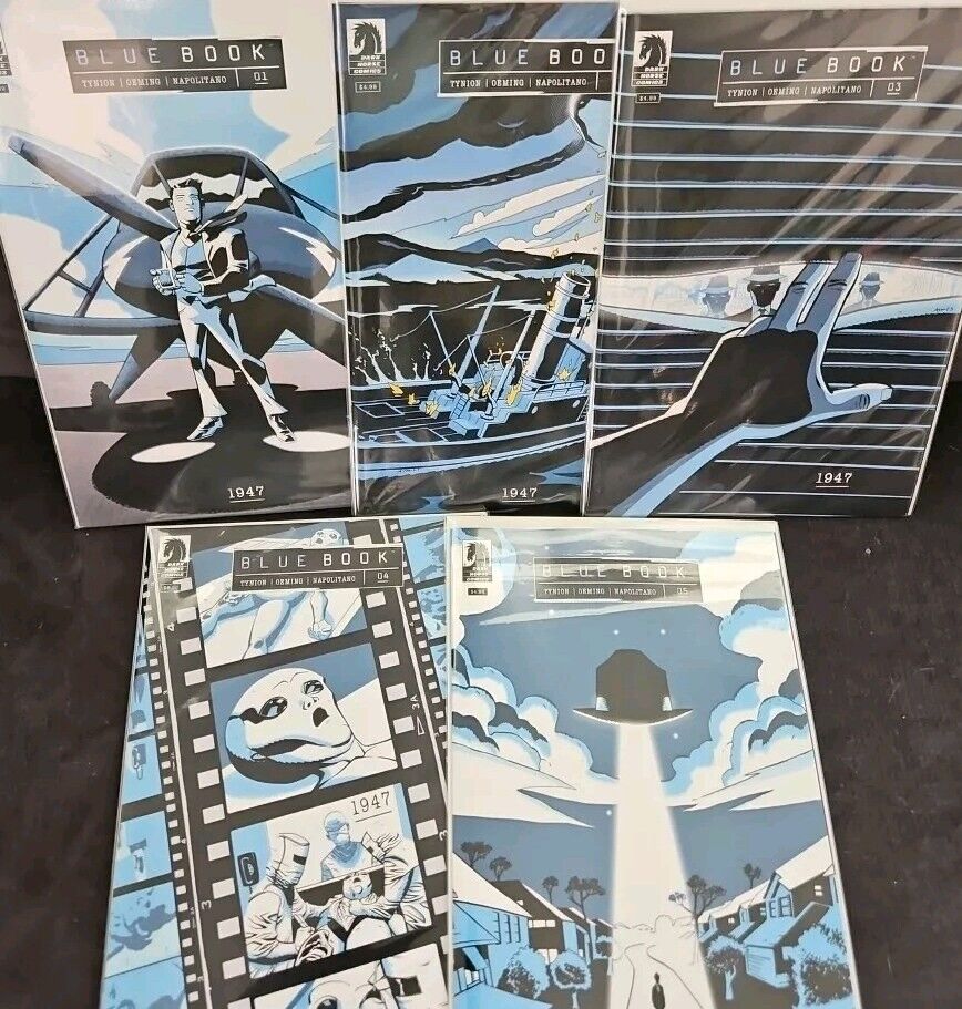 Blue Book 1947 #1-5 Dark Horse Comics Complete Set Full Run Tynion Oeming