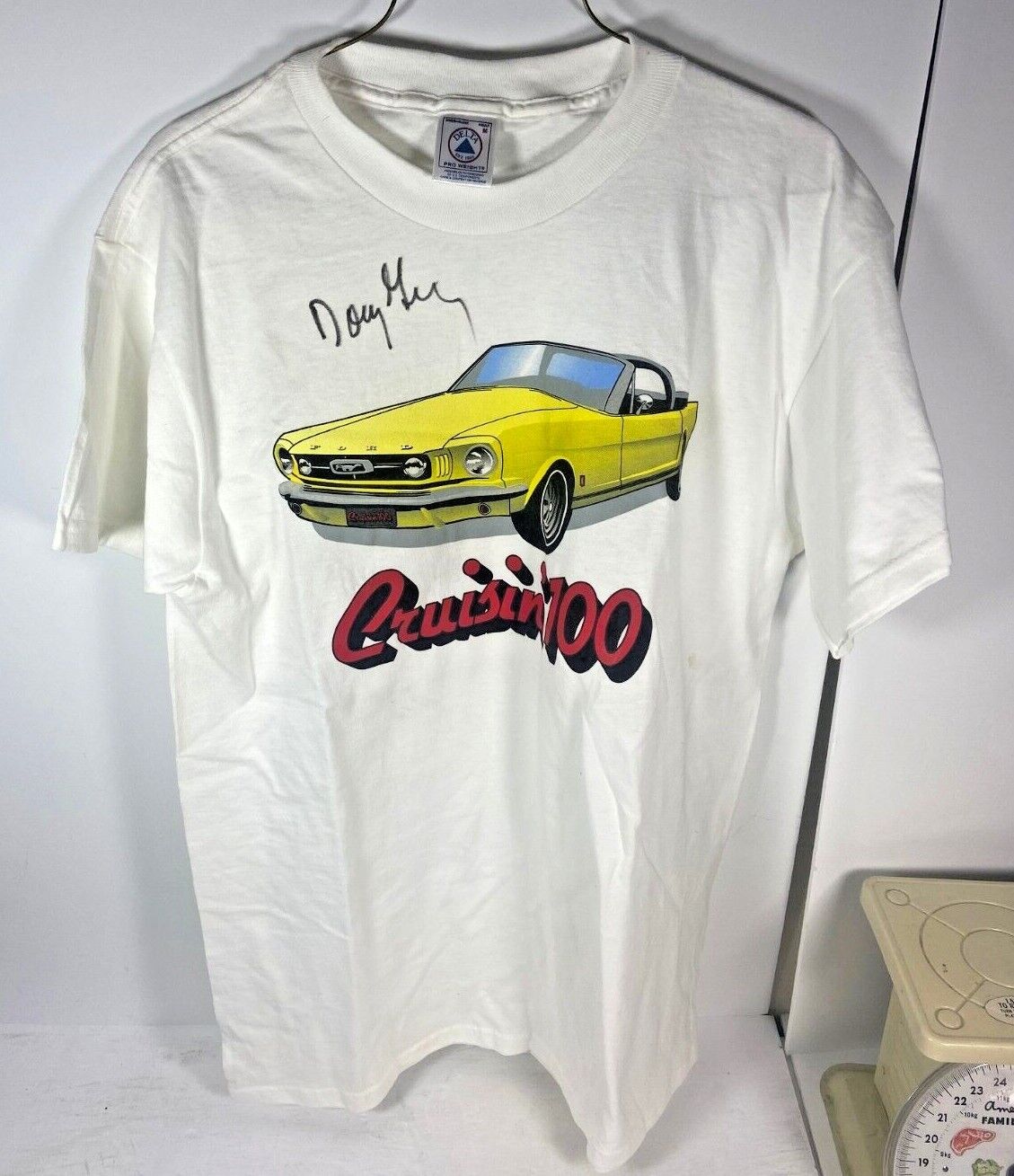 Doug Gray THE MARSHALL TUCKER BAND Signed Autograph T-Shirt Cruisin 100 Adult M