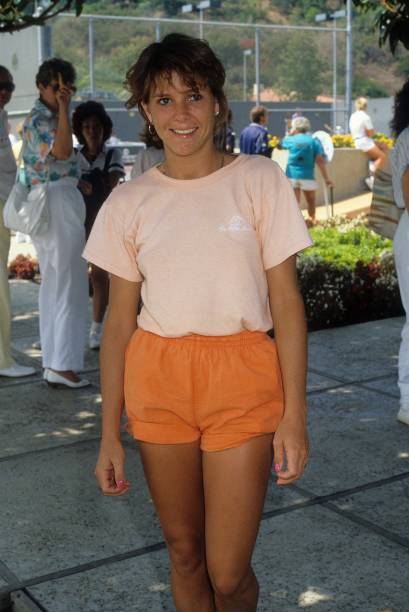 Kristy McNichol poses for a portrait in c1985 in LA Old Photo