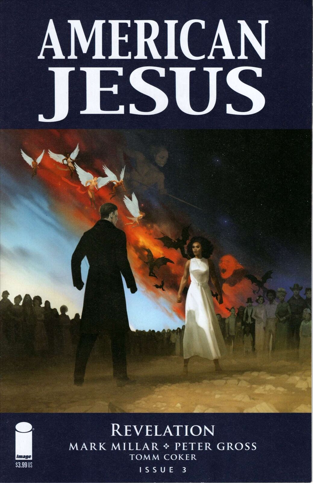 American Jesus: Revelation #3 VF; Image | Mark Millar - we combine shipping