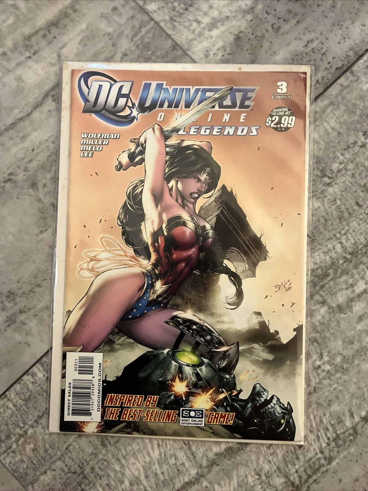DC Universe Online Legends #3 & 16 (2011) Modern Age DC COMICS- Video Game