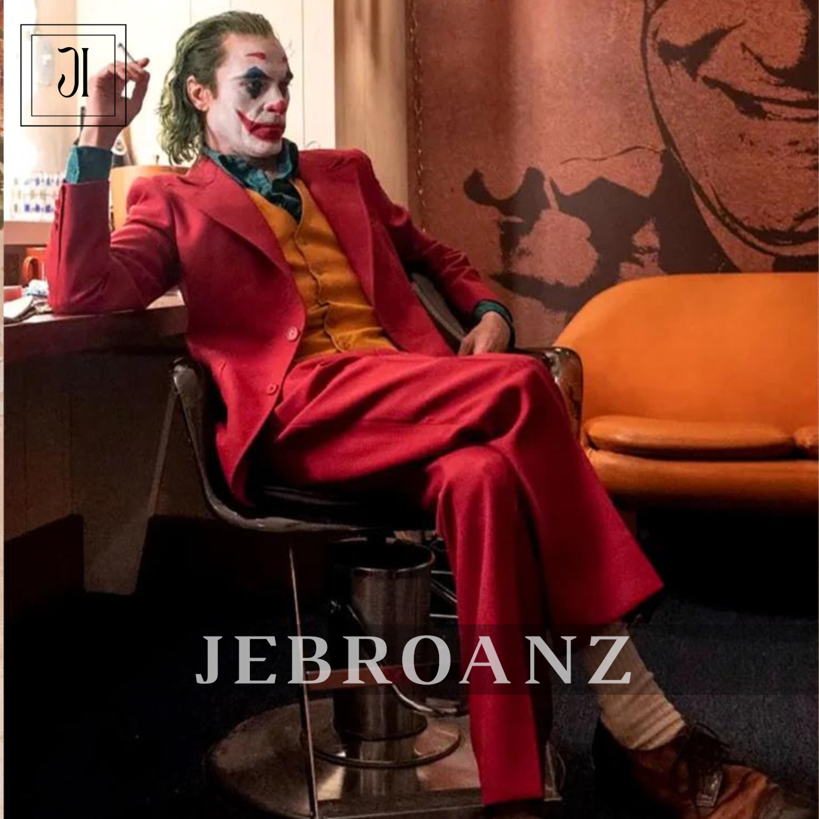 New Joker Costume for Halloween - Cosplay Costume - 3 pc Suit - Masquerade event