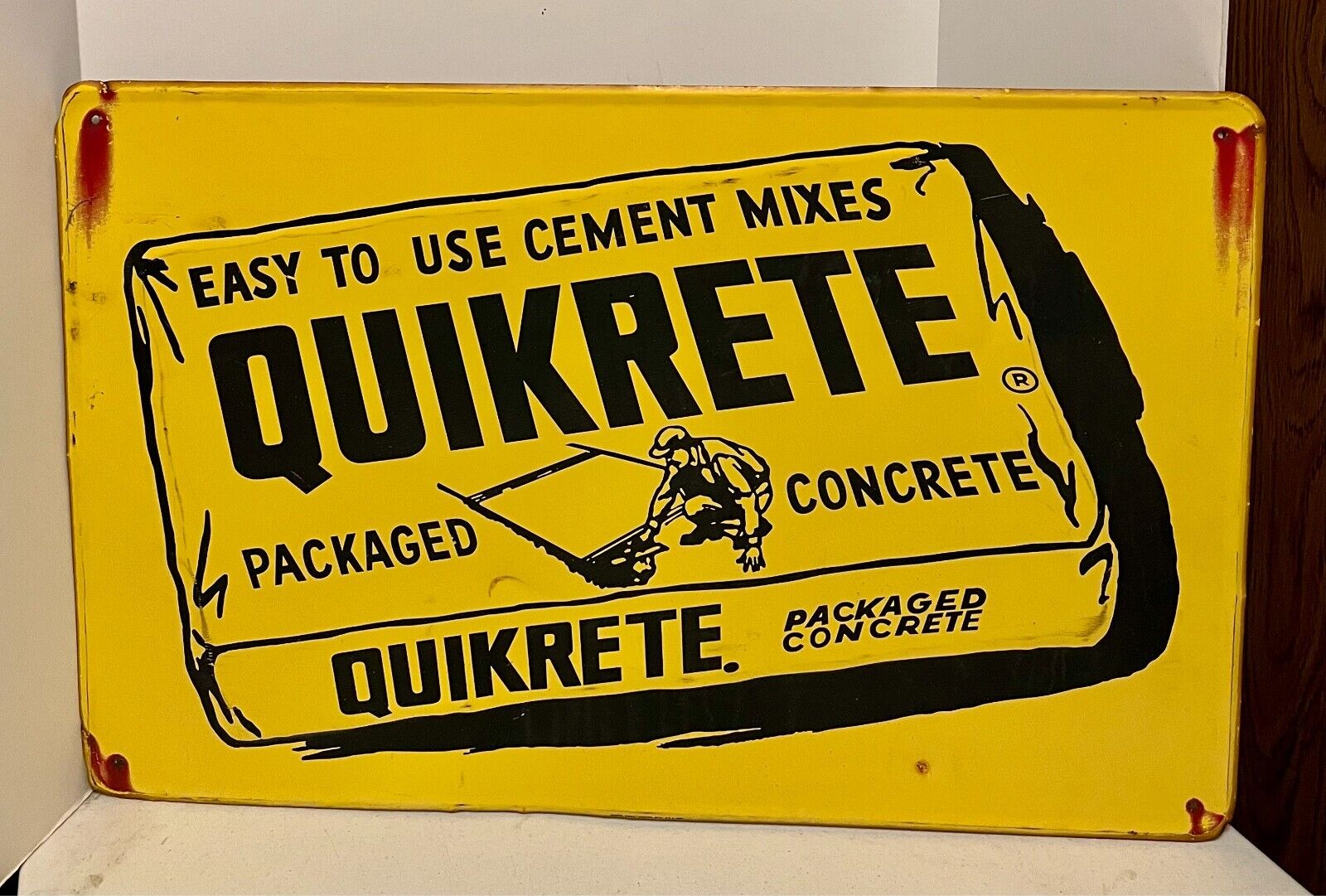 Vintage Quikrete Concrete Cement Mixes 28
