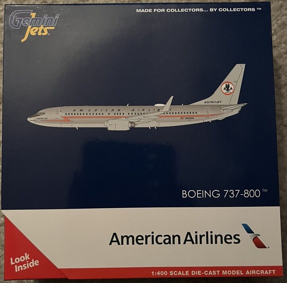 Gemini Jets American Airlines Boeing 737-800 GJAAL1973 N905NN ASTRO JET 1:400