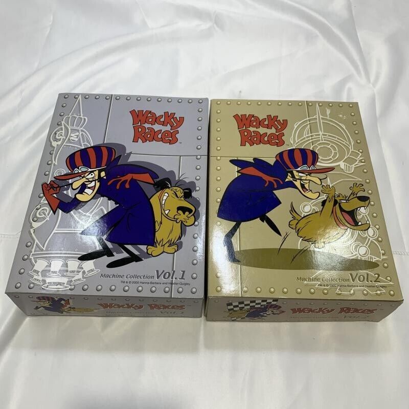 Wacky Races Machine Car Box Vol.1 2 Set Collection Box Limited Edition 202406O