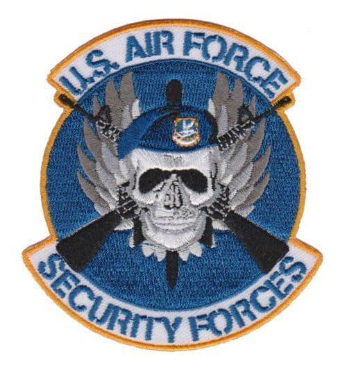 USAF Security Forces Patch – With Hook and Loop