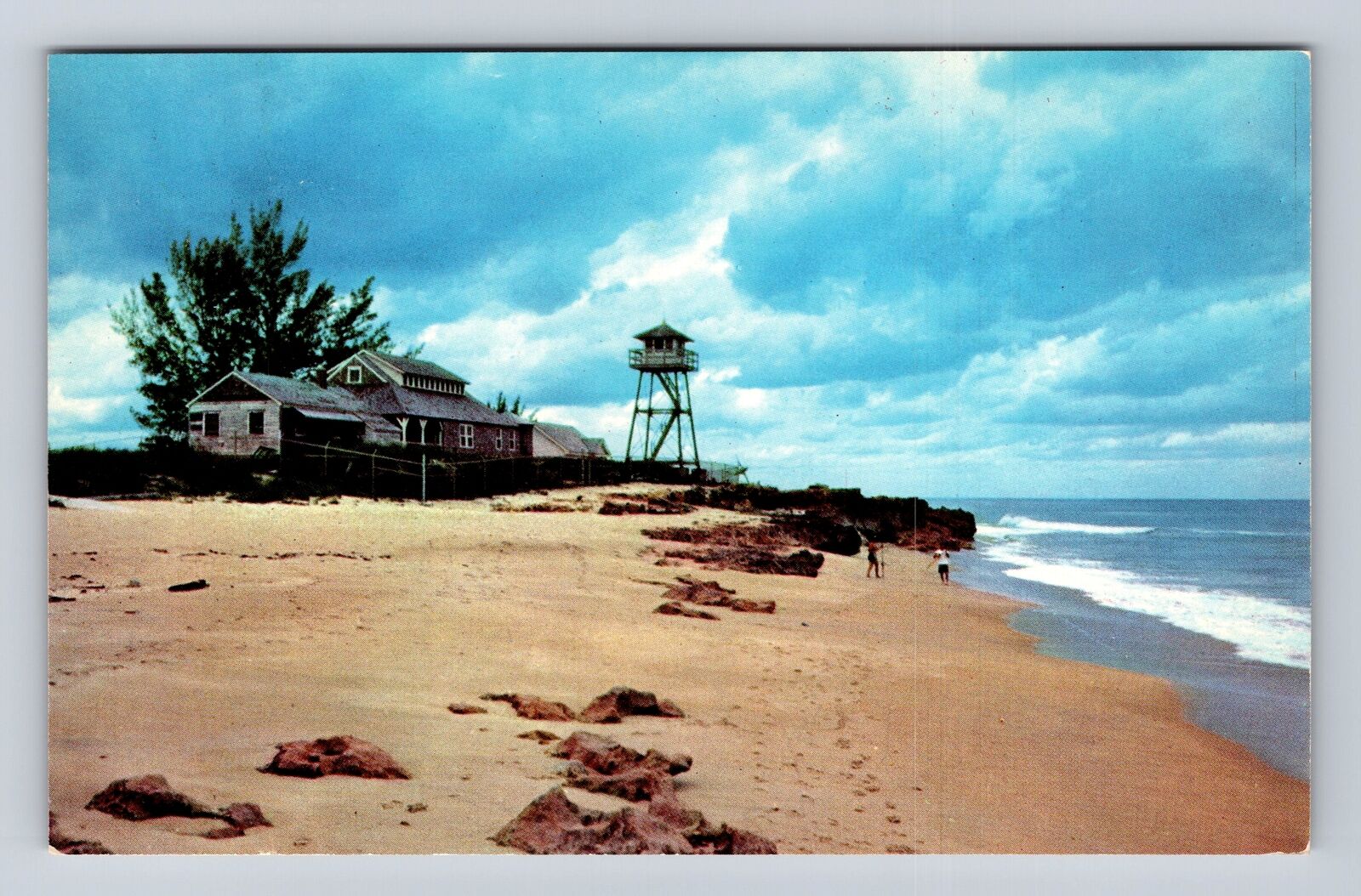 Stuart FL-Florida, Museum Of Hutchinson Island, Antique, Vintage Postcard