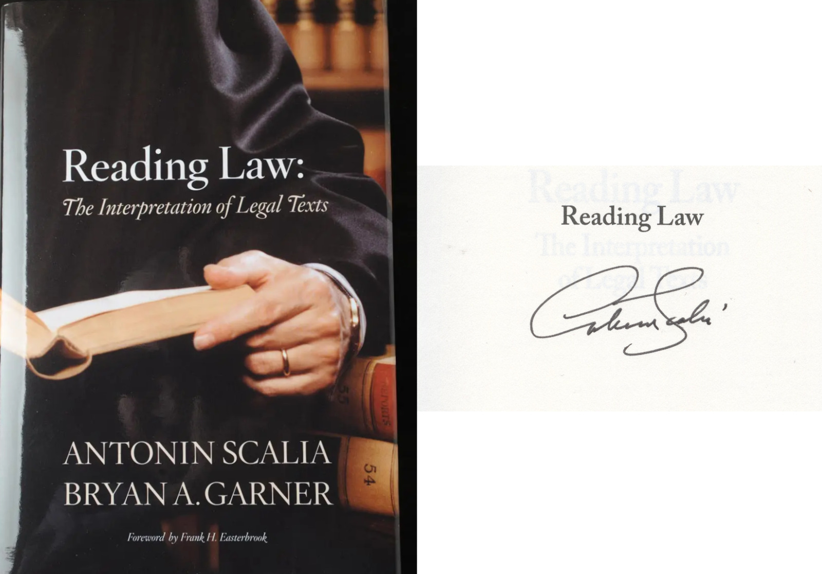 Antonin Scalia ~ Signed Autographed \
