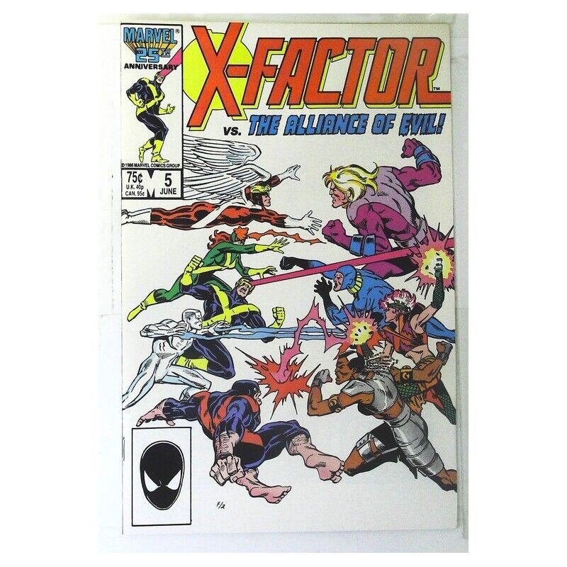X-Factor (1986 series) #5 in Near Mint minus condition. Marvel comics [c/