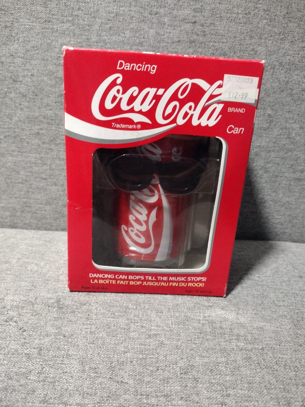 VTG Coca Cola Classic Dancing Coke Can COMPLETE w/ Box New ..French Release