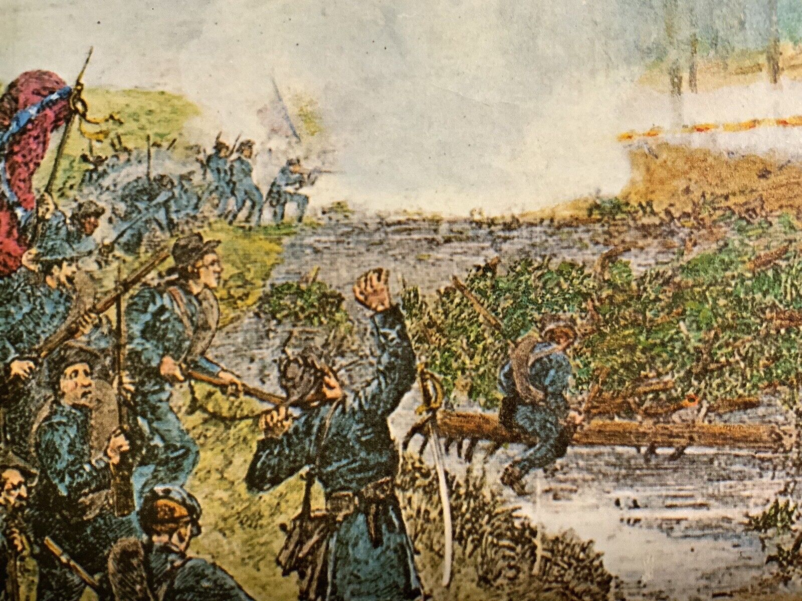 Battle of Beaver Dam Creek Robert E. Lee Richmond VA Postcard