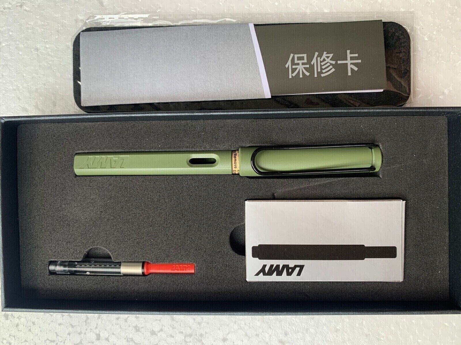LAMY Safari Origin Pen Special Limited Edition 2021 Savannah with Box Best Gifts