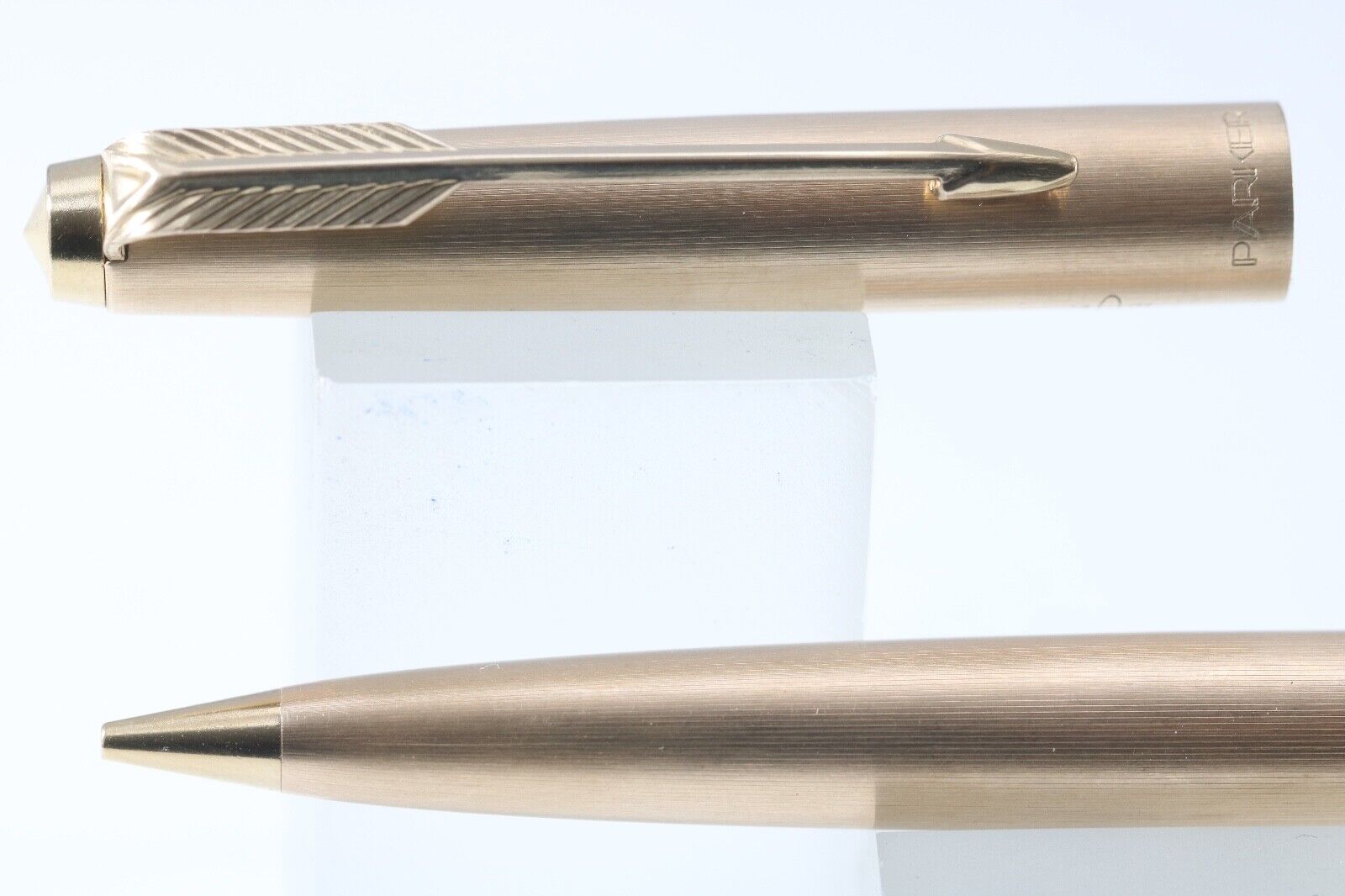 Vintage (c1975) Parker 65 Cloud Series 'Cirrus' Rolled Gold Mechanical Pencil