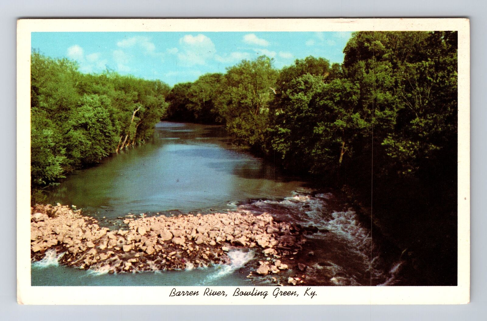 Bowling Green KY-Kentucky, Barren River, Antique, Vintage Postcard