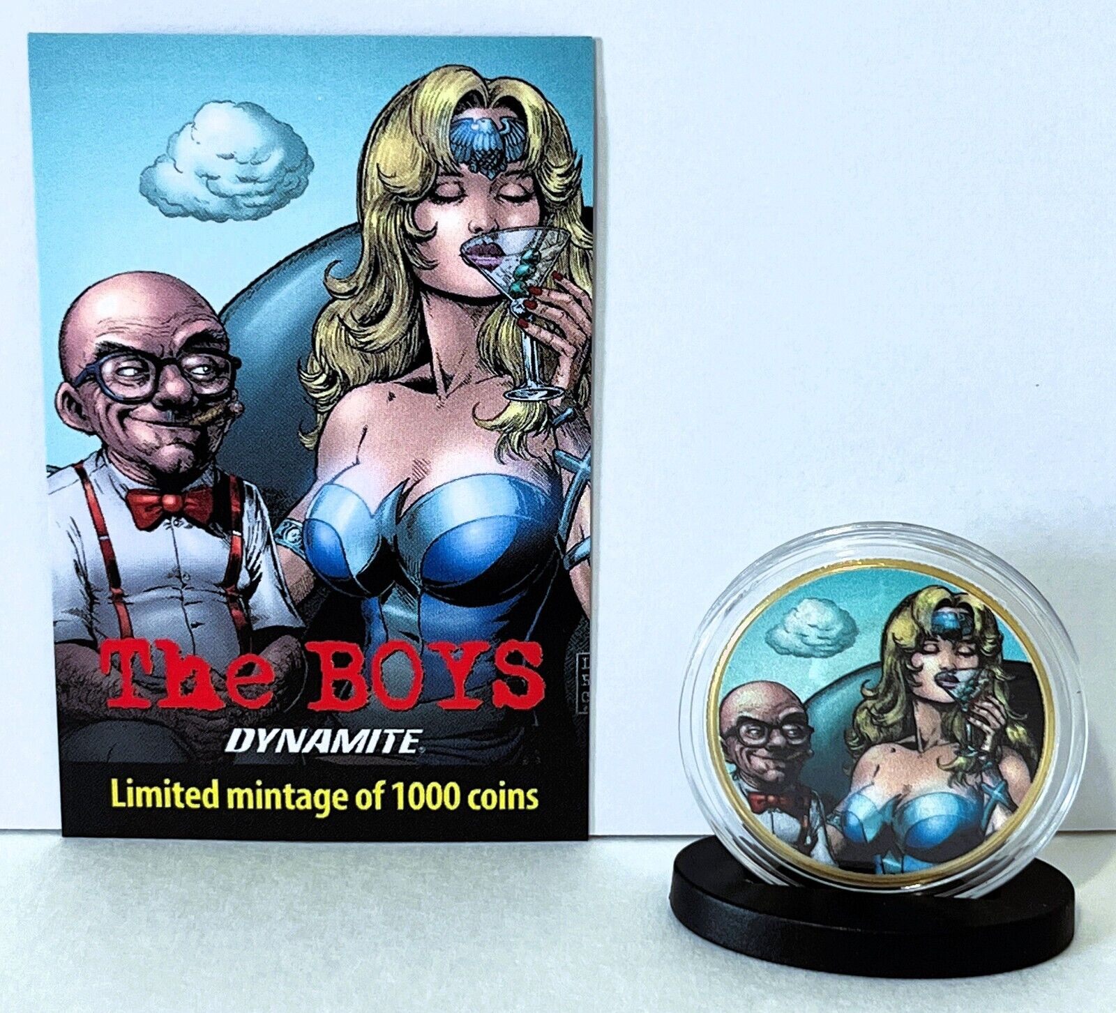 The Boys Collectible Gold Plated Half Dollar Coin - Ltd (1000) BAM Box Dynamite