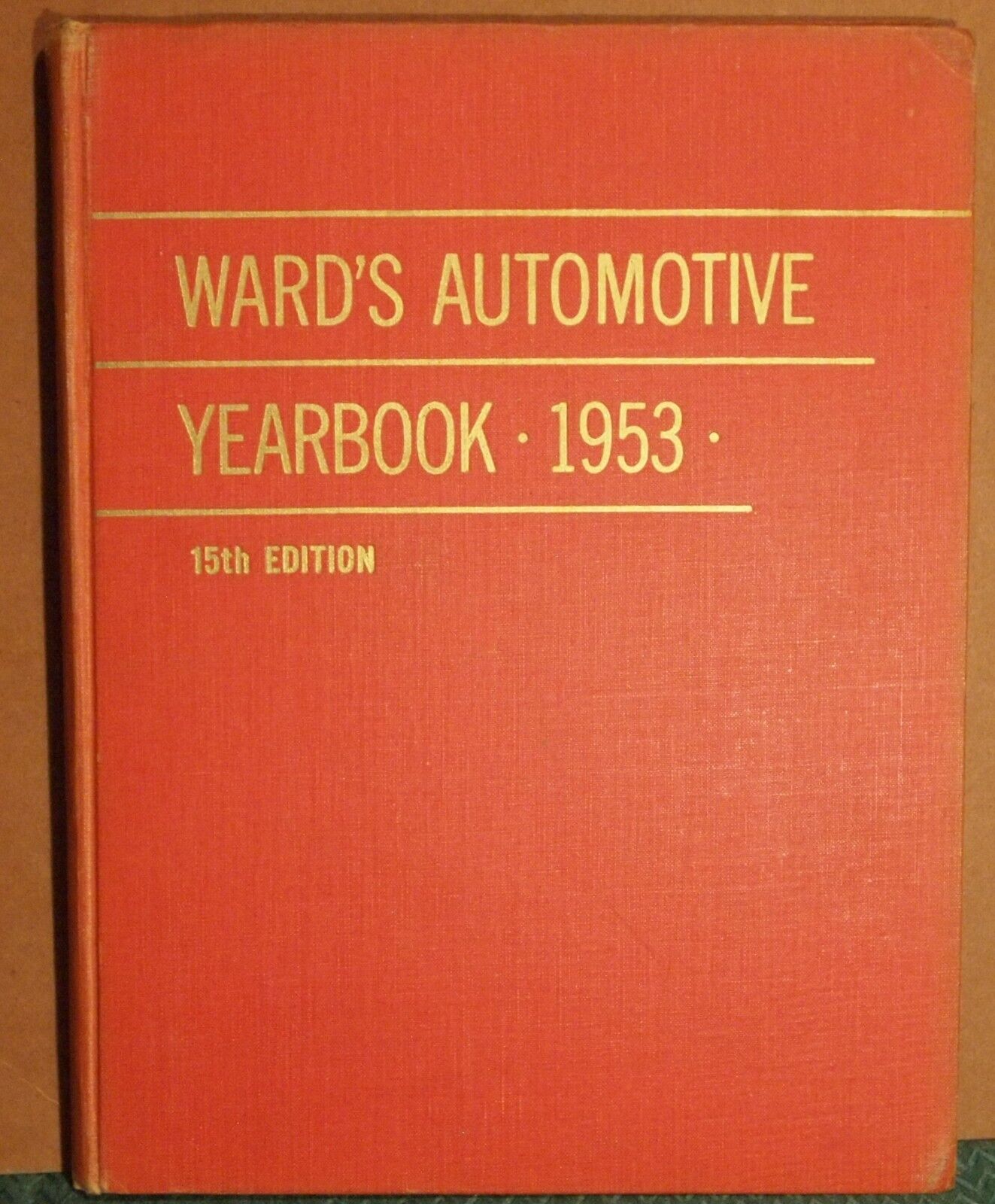 1953 WARD\'S AUTOMOTIVE YEARBOOK 15th edition WARDS-10