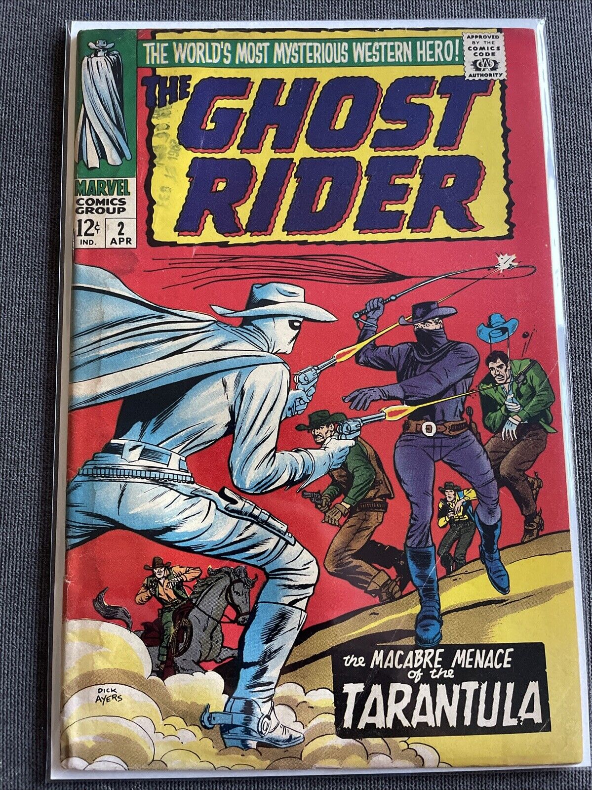 Marvel -  THE GHOST RIDER (WESTERN) #2 (Fair Condition) bagged and boarded