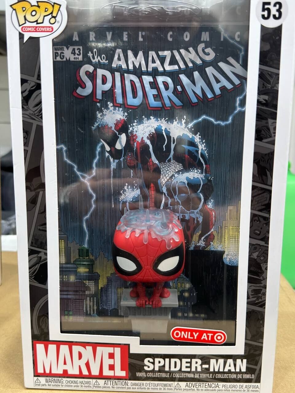 Funko POP Comic Cover: Marvel Amazing Spider-Man Figure (Target Exclusive)