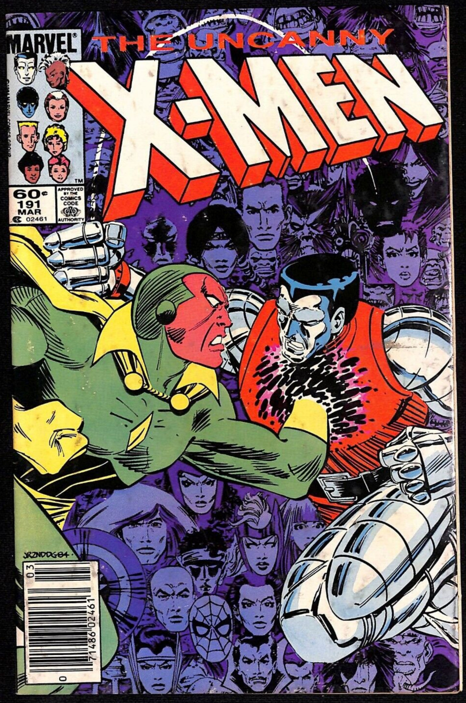 Uncanny X-Men 191 A Marvel Comics First Appearance of Nimrod