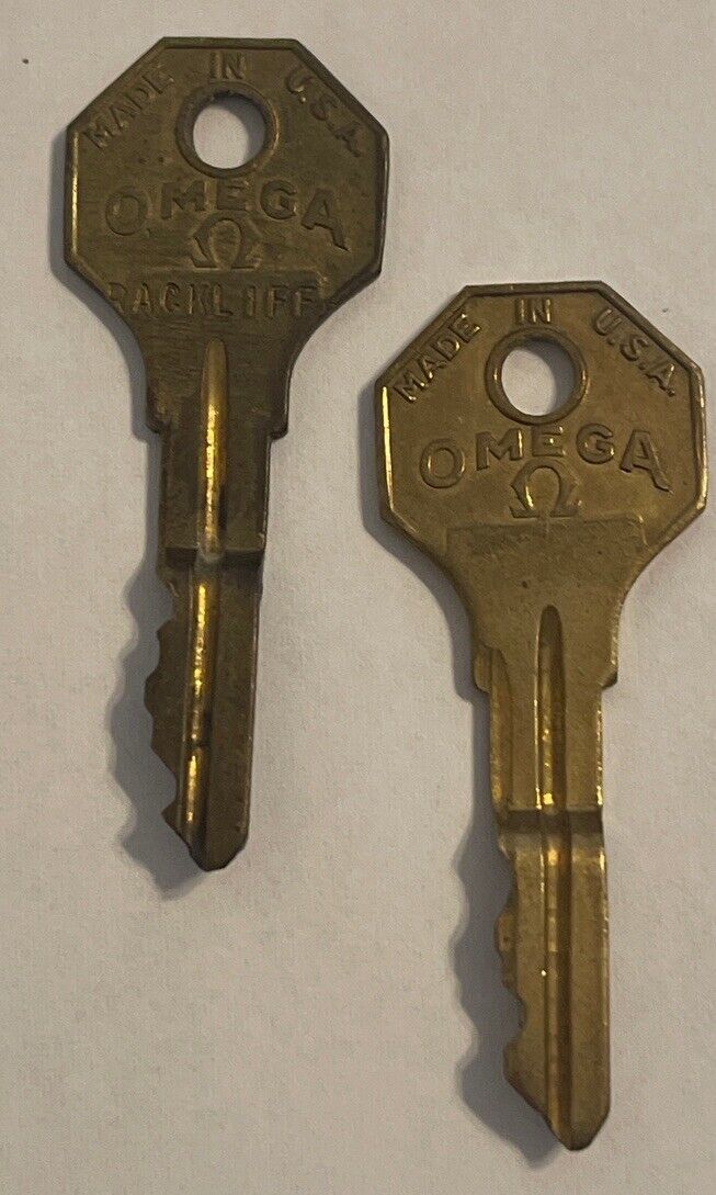 Vintage Omega Key Offset Key Yale and Towne Mfg Co. Possible 1930’s Dodge Key