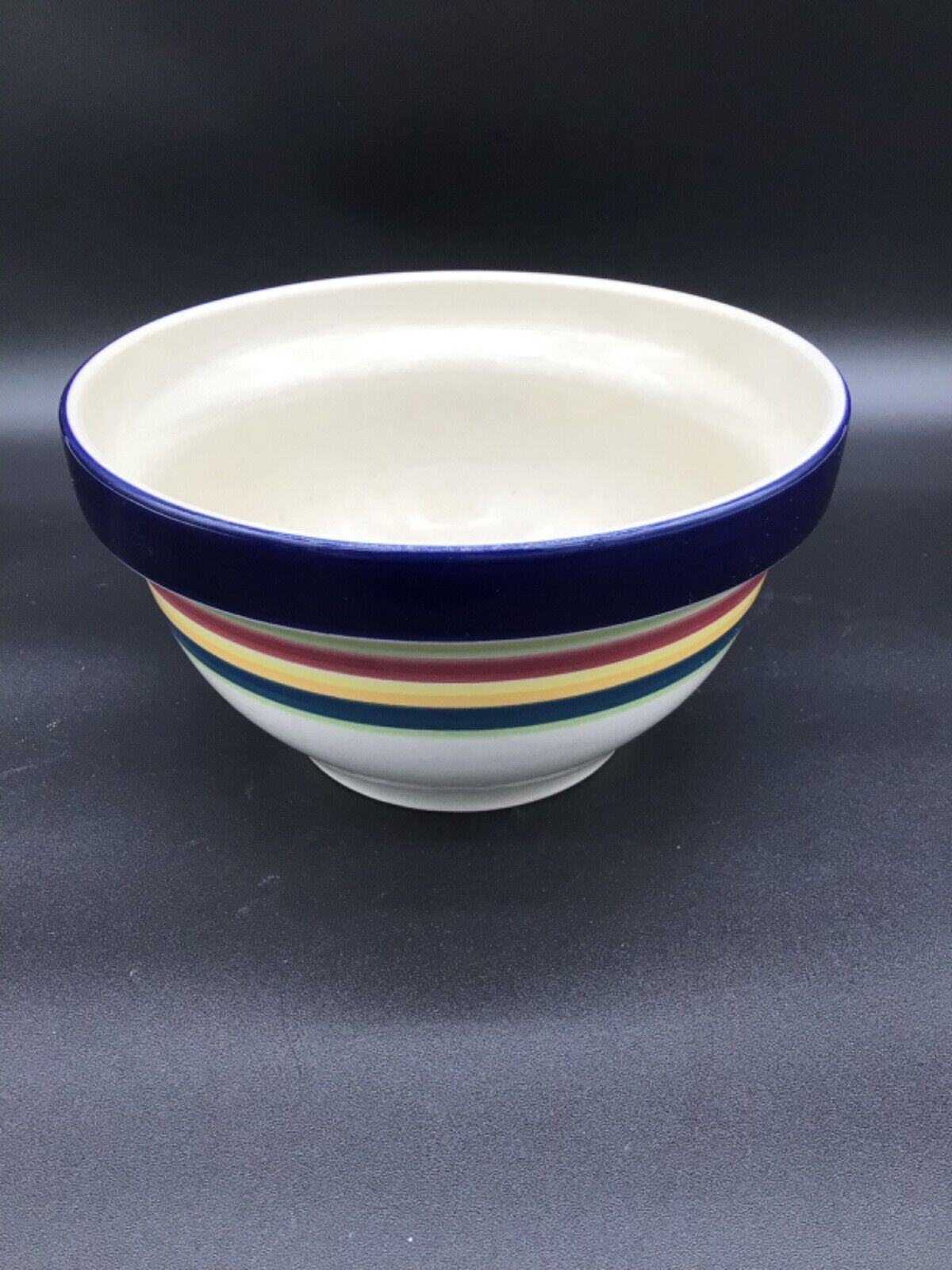 Vintage Stoneware Mixing Bowl 2 qt 8