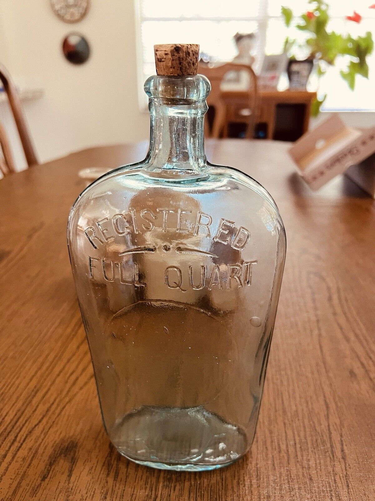 Vintage Glass Bottle 