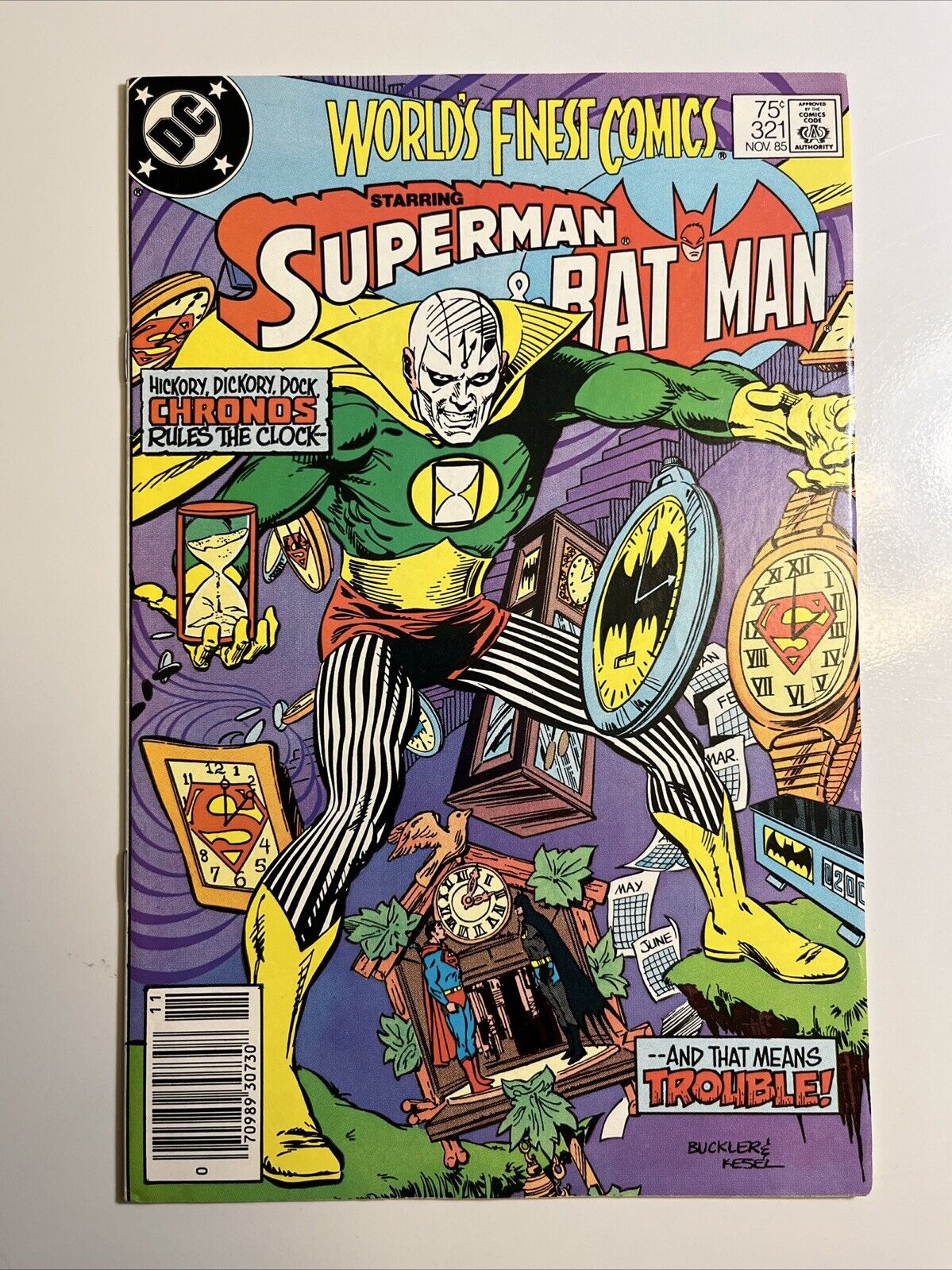 World's Finest Comics # 321 (DC Comics) 1985 Batman Superman