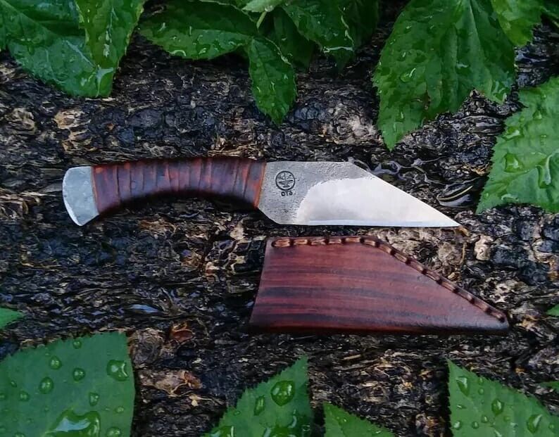 Handmade Handforged Viking small camp Seax knife ,Best Birthday,Anniversary Gift