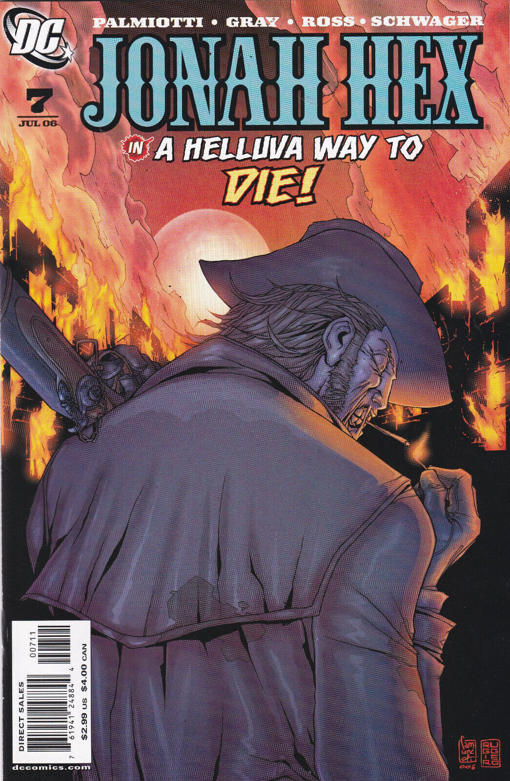 Jonah Hex #7  Vol. 2 (2006-2011) DC Comics, High Grade