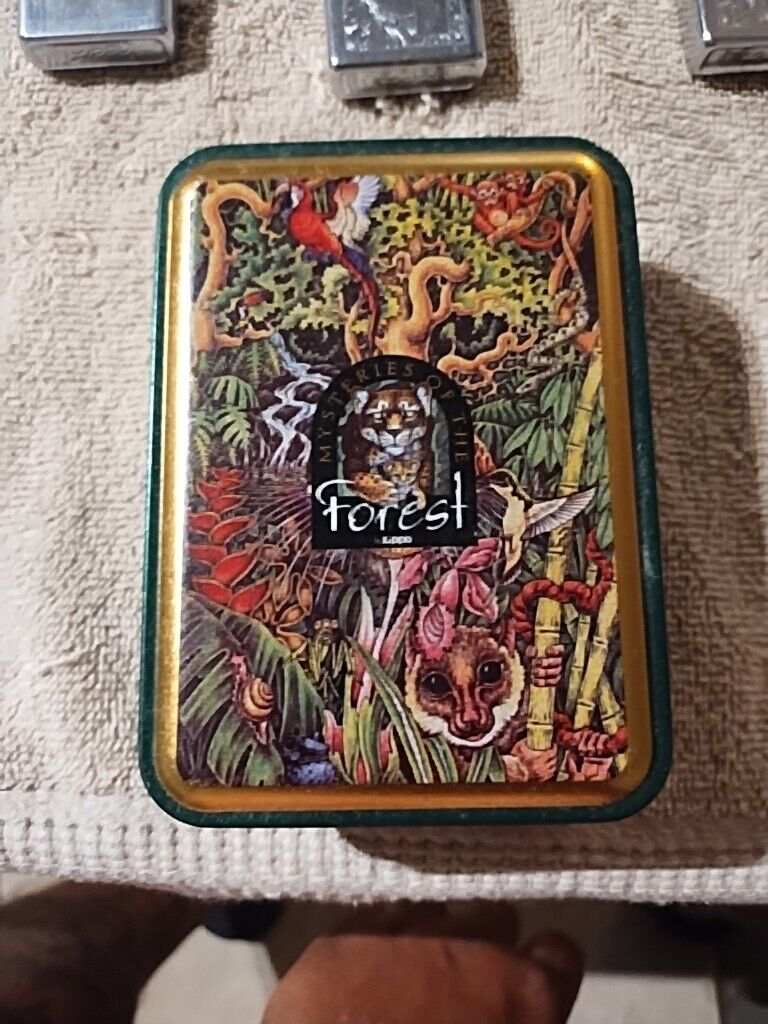 1995 Zippo Mysteries of the Forest Limited Edition UNFIRED Lighter with Box