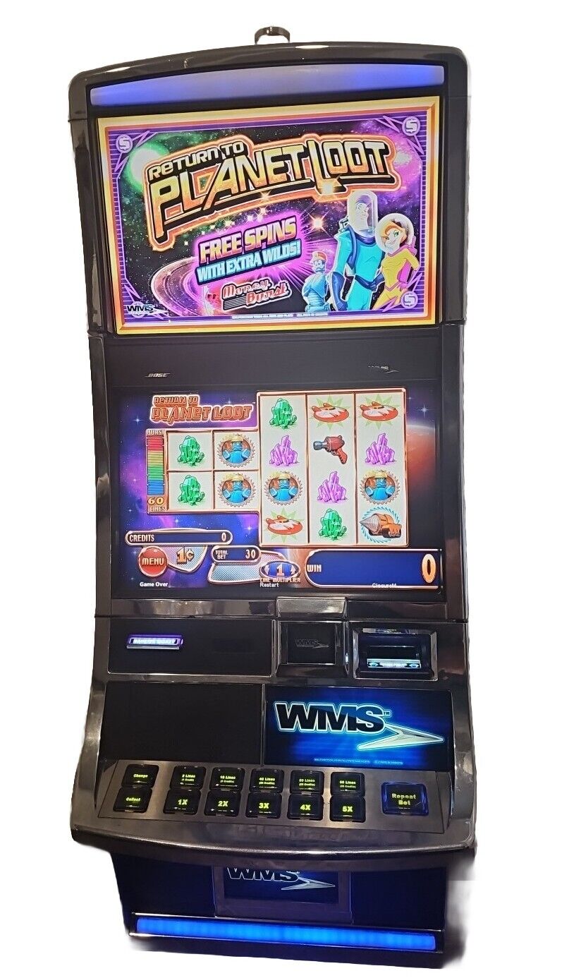 WMS BB2 SLOT MACHINE GAME SOFTWARE- RETURN TO PLANET LOOT