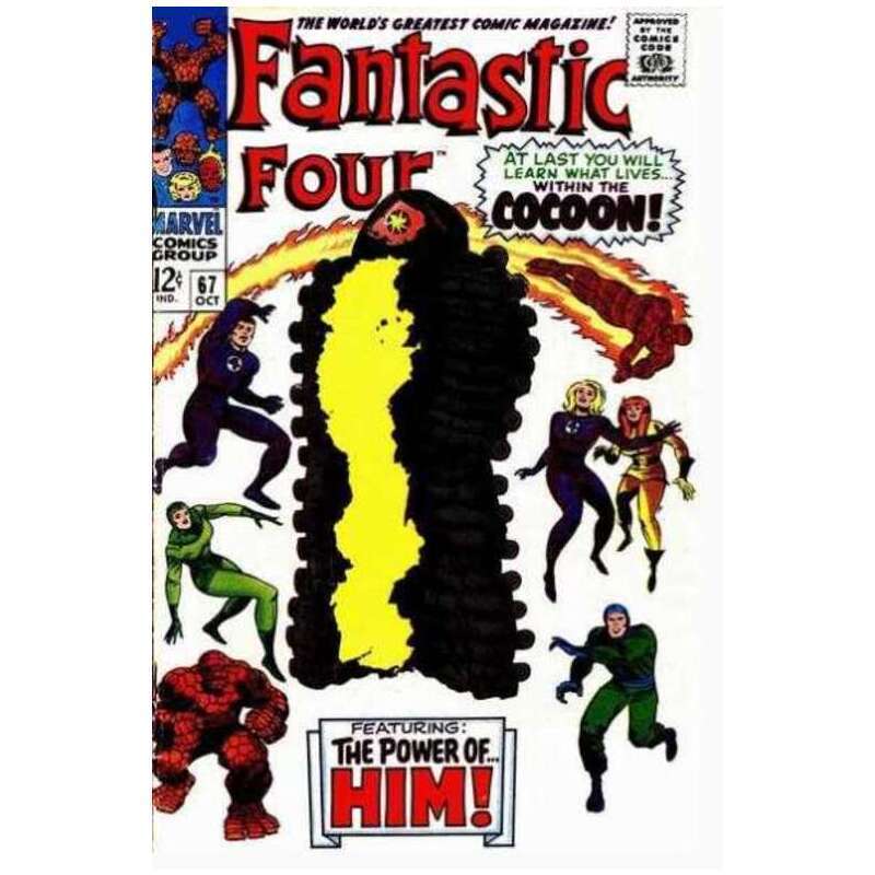 Fantastic Four #67  - 1961 series Marvel comics Good (cover detached) [z^