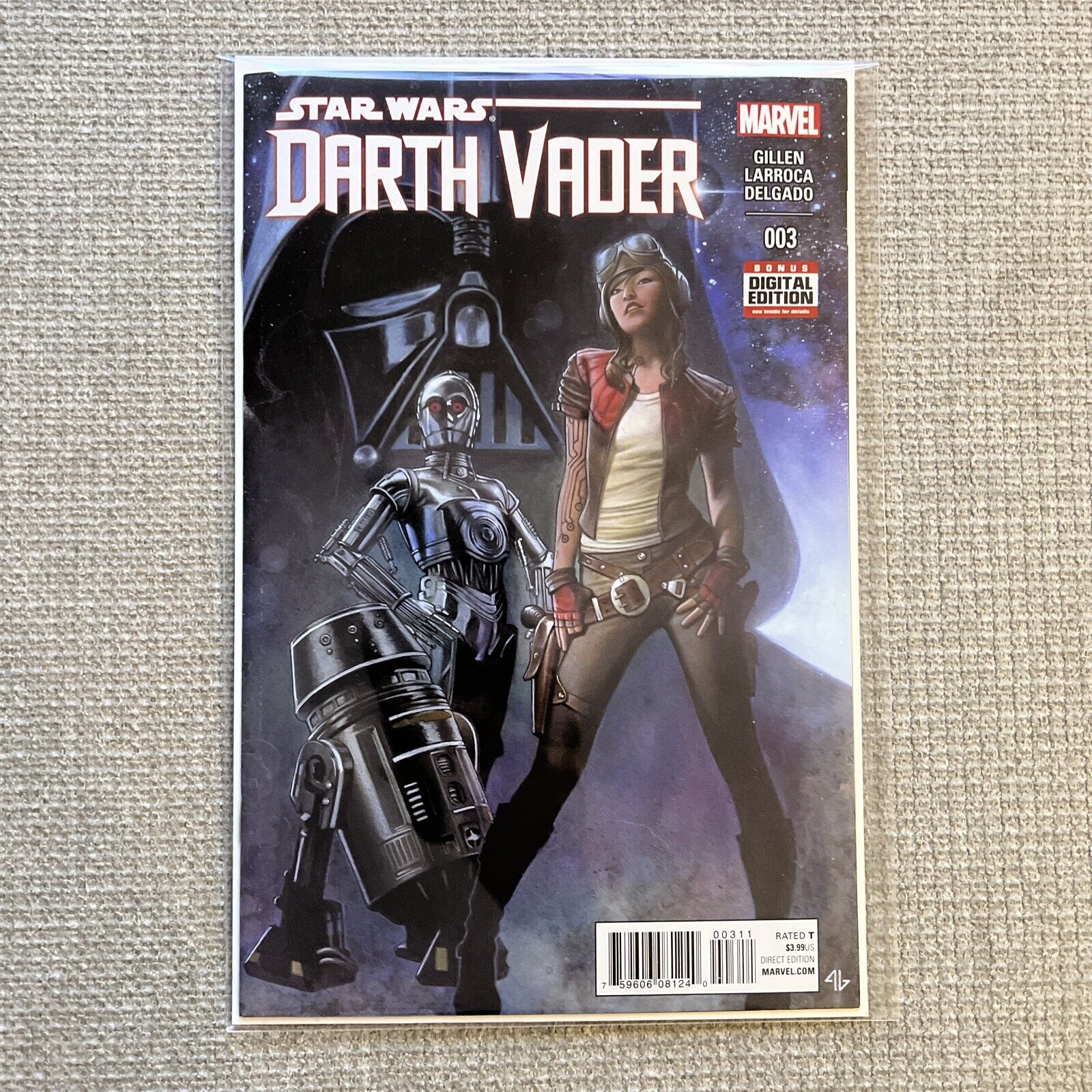 Darth Vader #3 (Marvel, May 2015) - 1st Appearance of Dr. Aphra, Key
