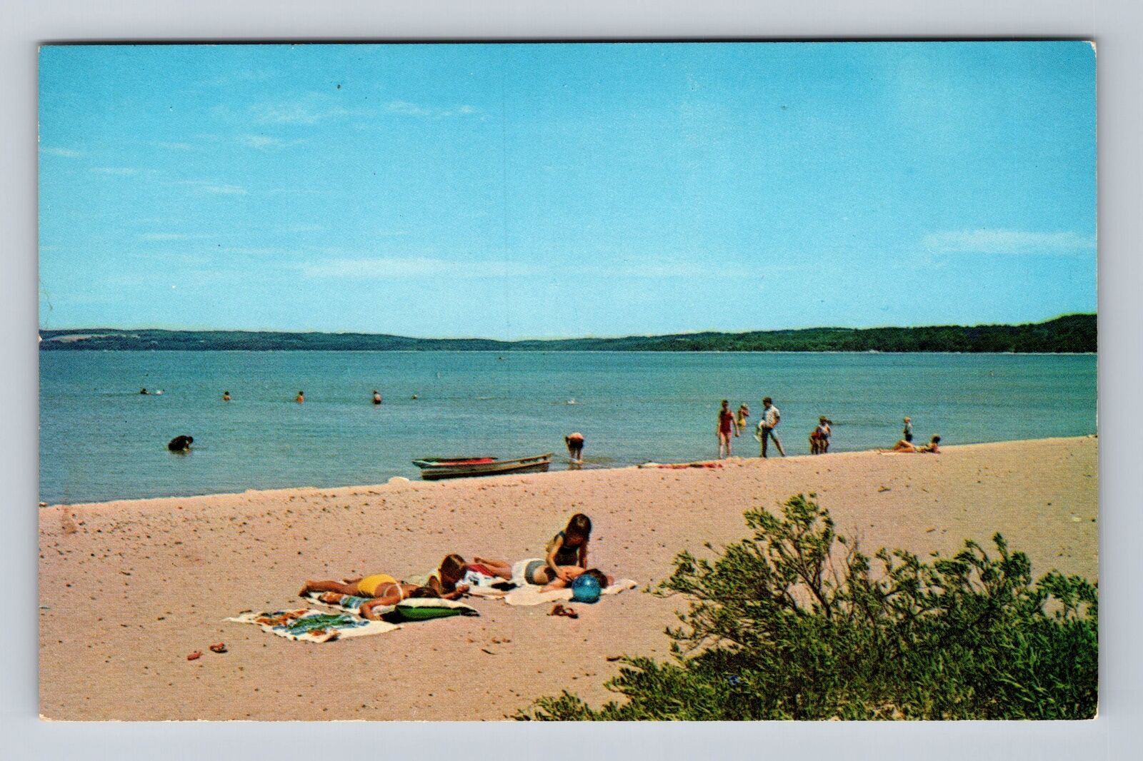 Boyne City MI-Michigan, Young State Park, Antique Souvenir Vintage Postcard