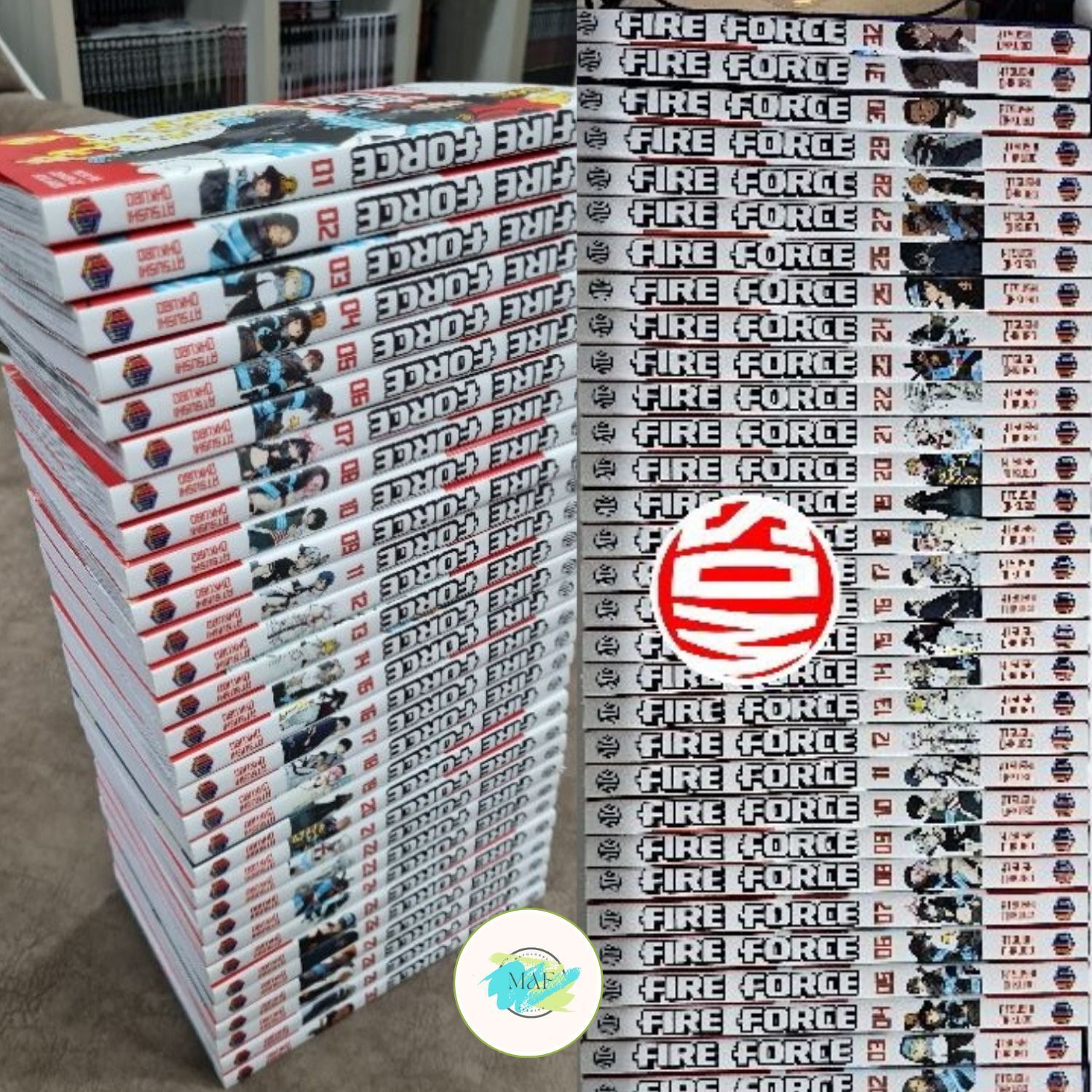 NEW Fire Force Manga Atsushi Ohkubo Vols 1-34 English Comic (HALF/FULL SET) -DHL