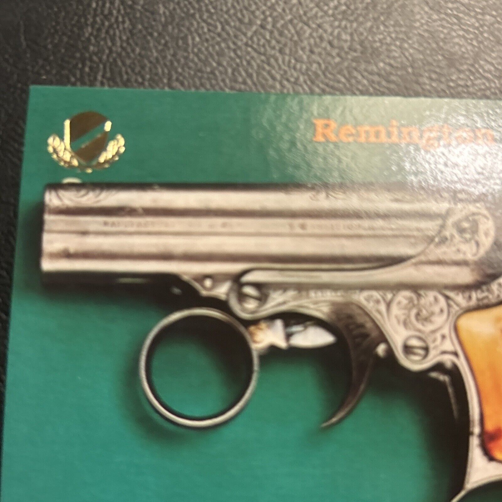 Jb2 Great Guns 1993 Gold Shield #78 Remington Elliott Derringer, 32 Caliber