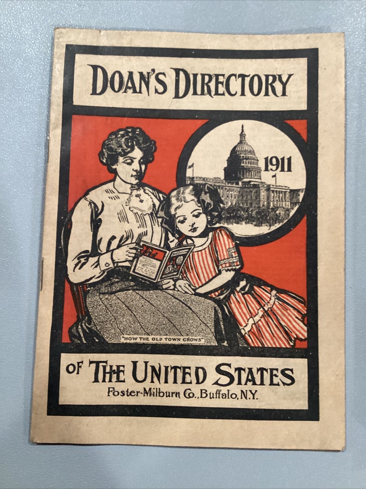 1911 Doan’s Directory Of The United States Foster-Milburn Co Buffalo NY Program