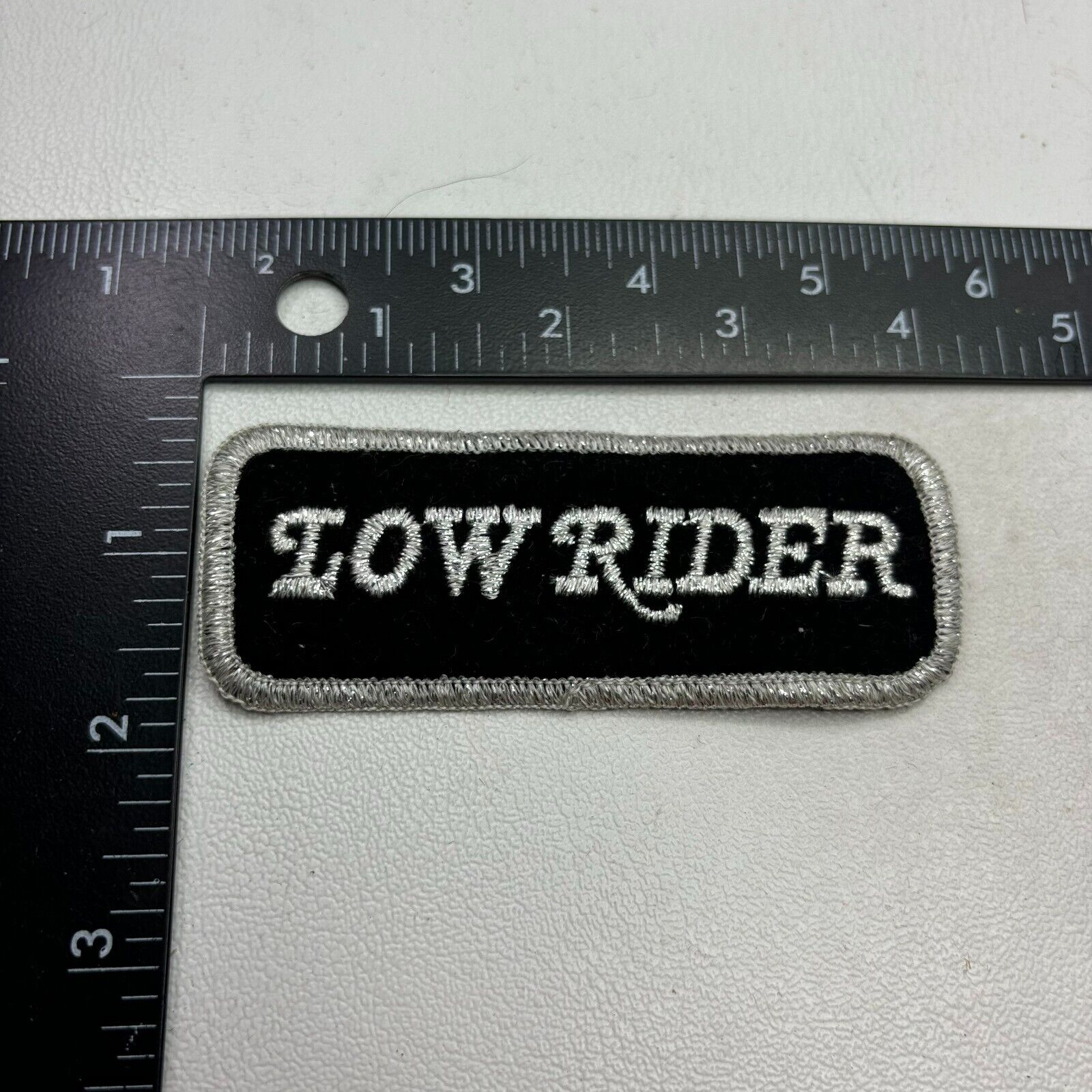 VINTAGE NOS c 1980s LOW RIDER Lowrider Car Truck Patch 00.K