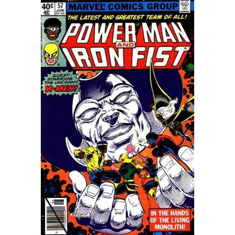 Power Man #57 Marvel comics VF+ Full description below [c: